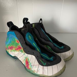 Nike Blue Air Foamposite One Weatherman